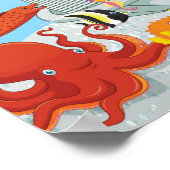 Cartoons zeeen poster (Hoek)