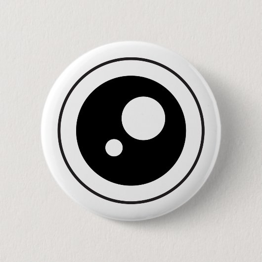 Cartoony Eye 01 Button (Voorkant)