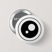 Cartoony Eye 01 Button (Voorkant /achterkant)