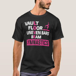 Cartwheel Art voor dames en meisjes houdt van turn T-shirt