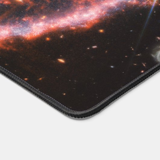 Cartwheel Galaxy, James Webb Space Telescope Bureaumat (Hoek)