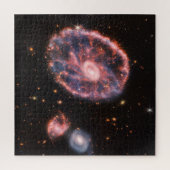 Cartwheel Galaxy, James Webb Space Telescope Legpuzzel (Verticaal)