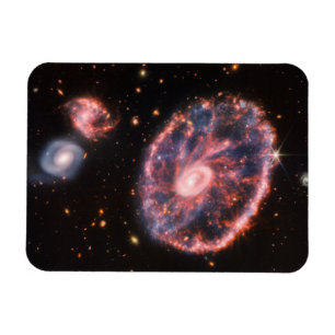 Cartwheel Galaxy, James Webb Space Telescope Magneet