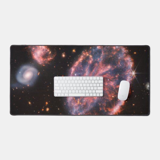 Cartwheel Galaxy, James Webb Télescope Spatial (Clavier et souris)