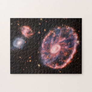 Cartwheel Galaxy JWST James Webb Space Telescope Legpuzzel