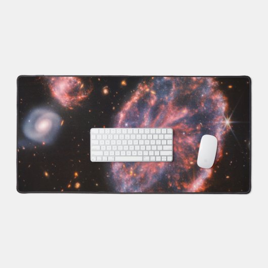 Cartwheel Galaxy JWST James Webb Télescope spatial (Clavier et souris)