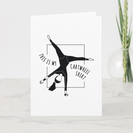 Cartwheel Shirt Kaart (Voorkant)