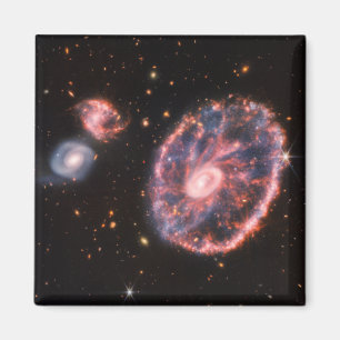 Cartwheel-sterrenstelsel, James Webb Space Telesco Magneet
