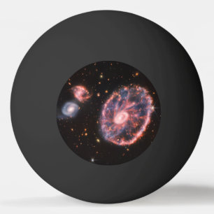 Cartwheel-sterrenstelsel, James Webb Space Telesco Pingpongballen