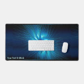 Carved Blue Star Bureaumat (Keyboard & Muis)