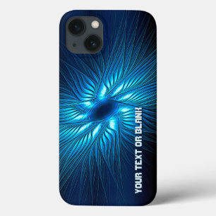 Carved Blue Star iPhone 13 Hoesje