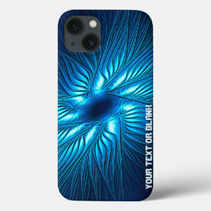 Carved Blue Star iPhone 13 Hoesje