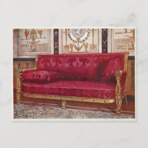 Carved Gilt Couch door Edwin Foley Briefkaart