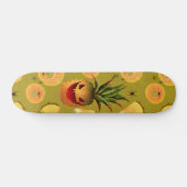 Carved Halloween Pineapple Skateboard (Horizontaal)