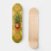 Carved Halloween Pineapple Skateboard (Voorkant)