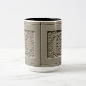 Carved Stone Texture Celtic Knots Mok (Center)