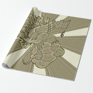 Carved Thanksgiving Turkey - Cadeaupapier