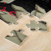 Carved Tiki Sculpture Thunder Legpuzzel (Zijkant)