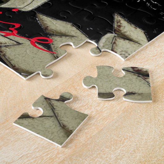 Carved Tiki Sculpture Thunder Legpuzzel (Zijkant)