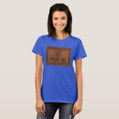 Carved Wood Chag Sameach T-shirt (Voorkant volledig)
