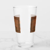 Carved Wood Shalom Glas (Links)