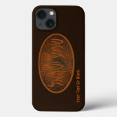 Carved Wood Shema Yisrael Case-Mate iPhone Case (Achterkant)