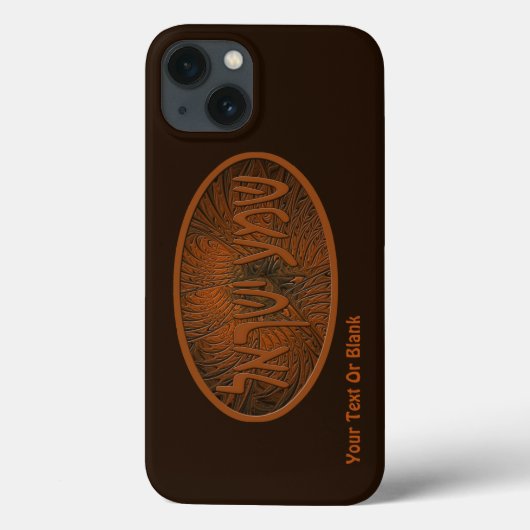 Carved Wood Shema Yisrael Case-Mate iPhone Case (Achterkant)