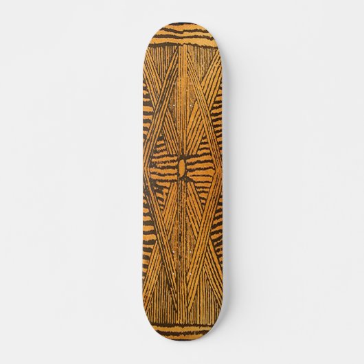 Carved Wood Skateboard (Voorkant)