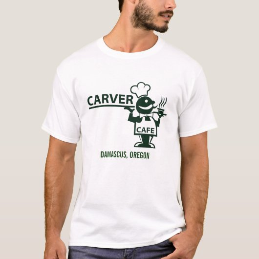 Carver Cafe T-shirt (Voorkant)