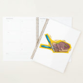 Carving Roast Beef with Fork and Knife Planner (Display)