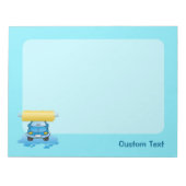 Carwash bloc-notes de dessin animé (Devant)