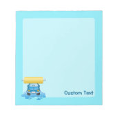 Carwash bloc-notes de dessin animé (Devant)