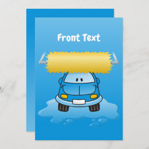 Carwash Cartoon Kaart