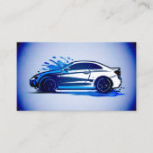 CARWASH customer loyalty punch card (Voorkant)