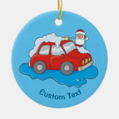 Carwash Santa Ornament (Voorkant)