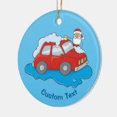 Carwash Santa Ornament (Links)