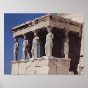 Caryatiden Athene Poster