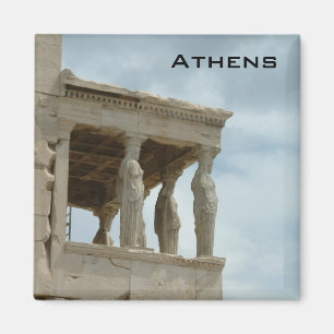 Caryatides - Athene - Acropolis Magneet