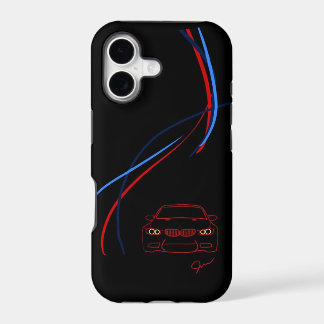 Cas de Coque-Compagnon des rayures iPhone5 de m3