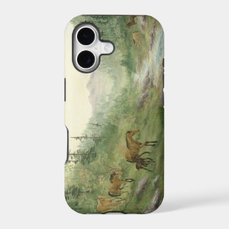 Cas de l'iPhone 5 de chevaux de montagne