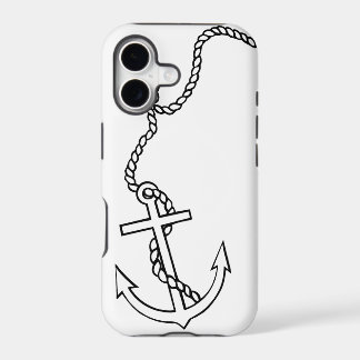 Cas de l'iPhone 5 de corde et d'Ancre