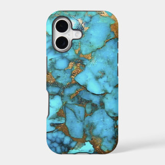 "Cas de téléphone de bleu de turquoise "