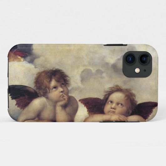 Cas des anges de Raphael Case-Mate iPhone Case (Achterkant (horizontaal))