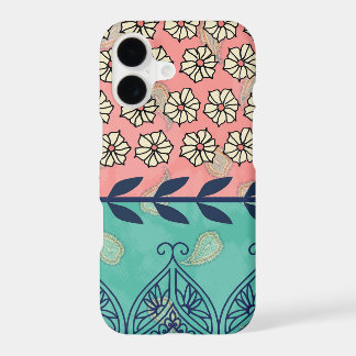 Cas plus de l'iPhone 7 Girly de Boho Paisley de