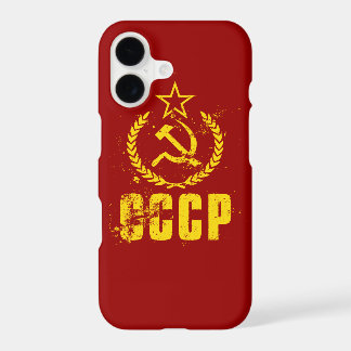 Cas vintages communistes de l'iPhone X de drapeau