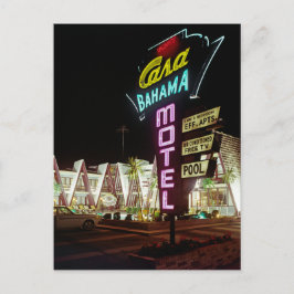 Casa Bahama Motel in Wildwood, New Jersey, jaren ' Briefkaart
