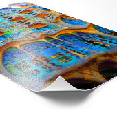 Casa Batllo Barcelona Spanje Foto Afdruk (Hoek)