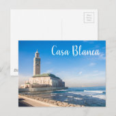Casa Blanca Briefkaart (Voorkant / Achterkant)