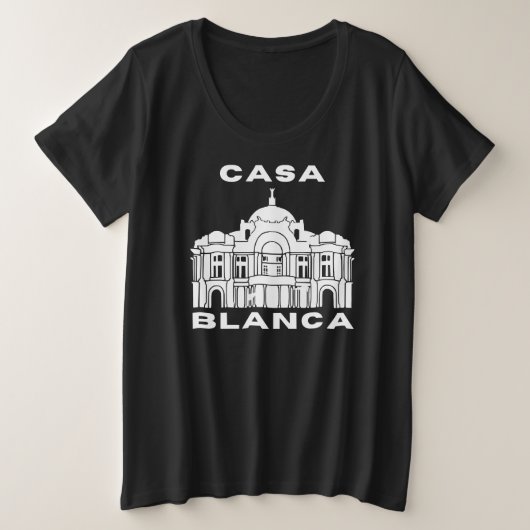 Casa Blanca, Maison Blanche (Design devant)