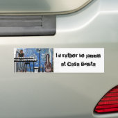 casa bonita bumper sticker (Op auto)